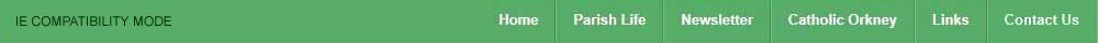 IE Compatibility Mode - Menu Bar